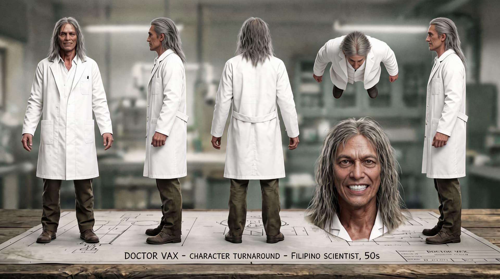 Dr. Vax, a character in the Zombie Land story